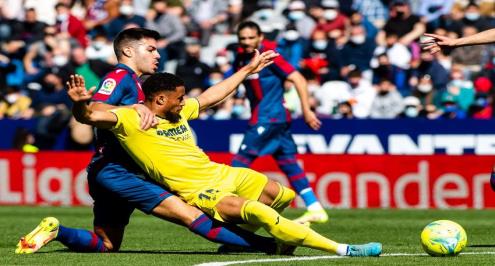 ليفانتي يهزم فياريال بثنائية في الدوري الإسباني